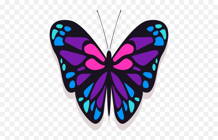 Pegatinas De Mariposas 2020 - Mariposas Sticker Emoji,Emojis De Whatsapp Tacones