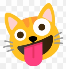 Dynamically Combines Emojis - Happy,Cat With Trans Heart Emoji