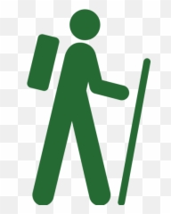 Hiking Scotland - Hike Symbol Emoji,I Wish Hiking Emoticons Walked To The Right Not The Left