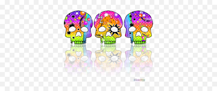 Skull Pop Art - Scary Emoji,All Deviantart Plz Emoticons