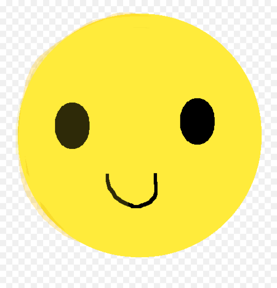 Pixilart - Smile Emoji By Horroratraction Parque Estadual Da Serra Do Papagaio,Yellow Emoji Edit