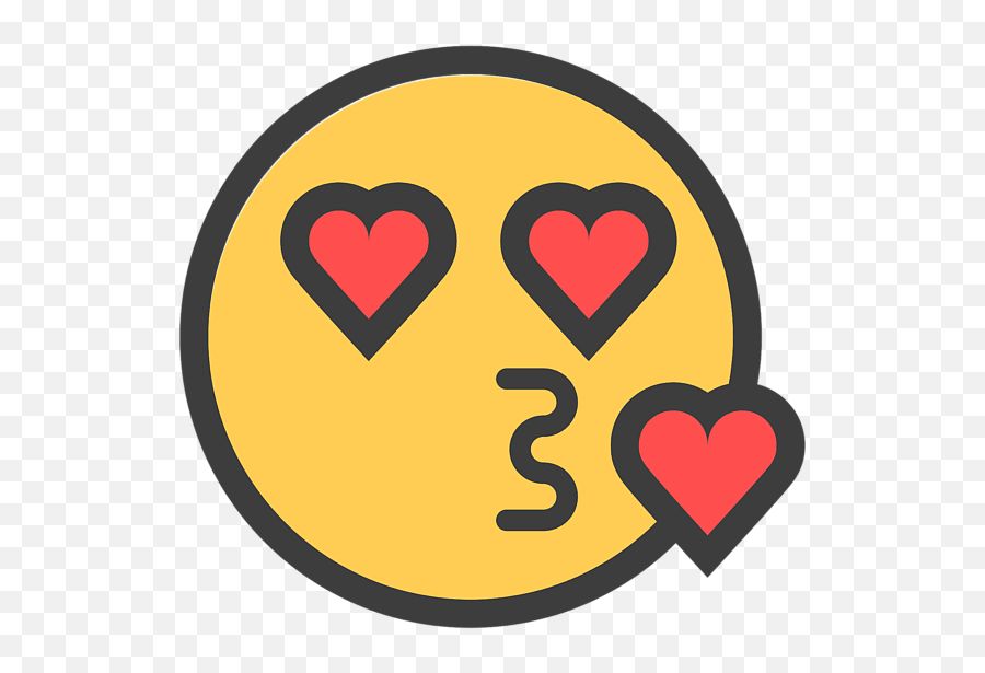 Double Heart Kiss Emoji Cute Valentines - Girly,Cute Shirts Monday - Friday Emojis