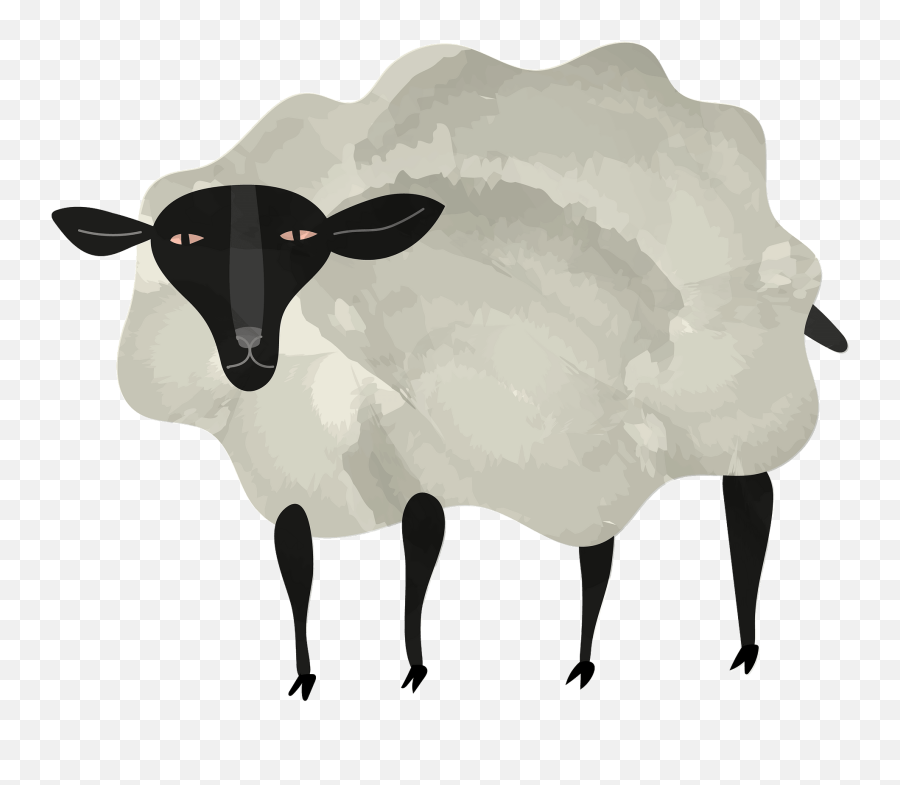 Sheep Clipart - Sheep Emoji,Black Sheep Emoji