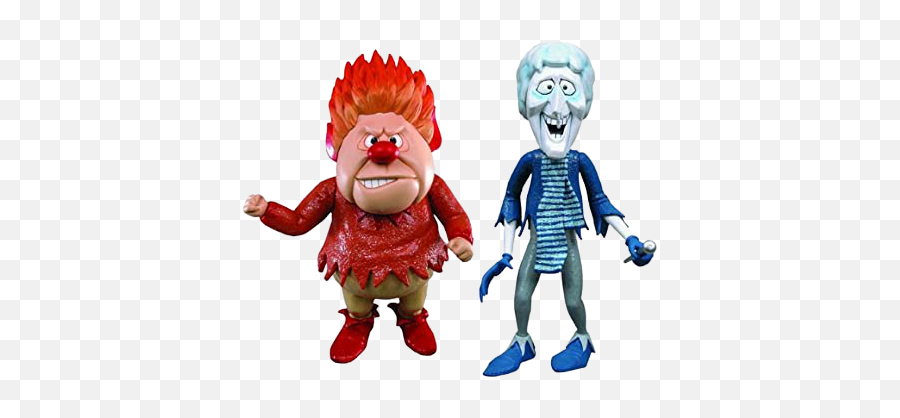 Mr Icicle And Mr Sun Christmas Concept And Imo My Best - Heat Miser And Snow Miser Emoji,Icicle Emoji