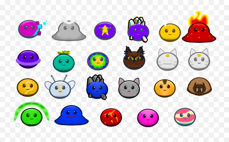 The Other Package Of The Slime Style - Dot Emoji,Steam Emoticons Are Stupid