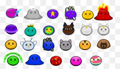 The Other Package Of The Slime Style - Dot Emoji,Steam Emoticons Are Stupid