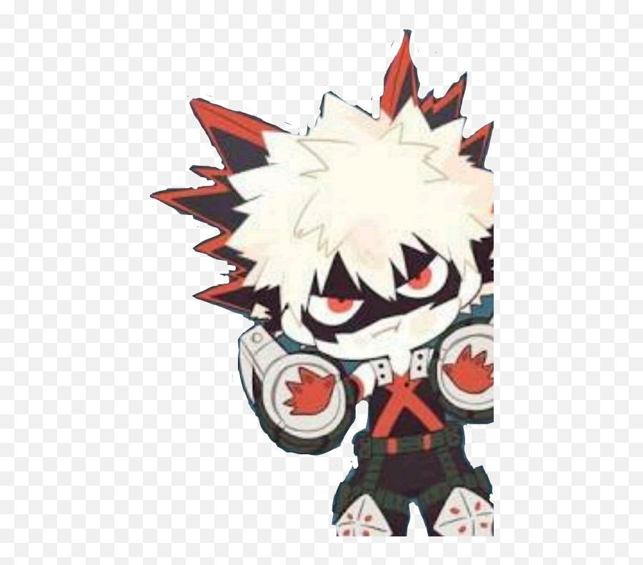 Bakugou Anime Boku No Hero Sticker By Maisajogos668 - Bakugou Skateboard Emoji,Boku No Hero Emojis