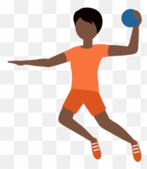 Handball Tone Emoji - Handball Player,Throwing Emojis