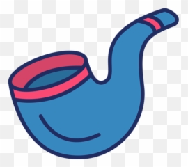 Svg De Pipa De Humo Pirata Plana - Bubble Pipe Emoji,No Hay Emoticon De Escoba