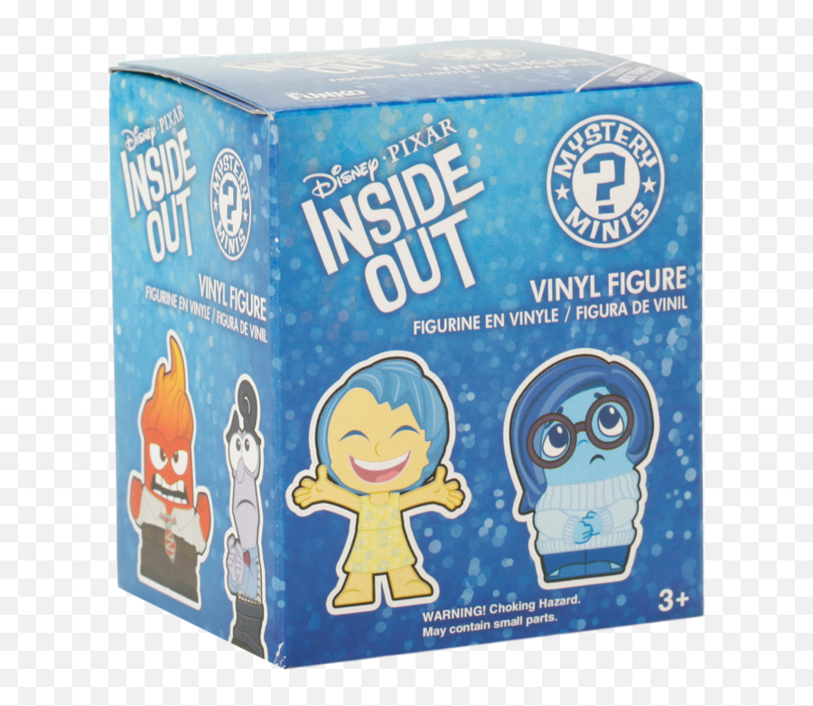 Inside Out Mystery Mini - Fear And Anger Inside Out Toys Emoji,Pixar Movie About Emotions