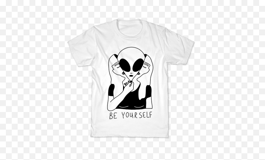 Alien Xenomorph T - Shirts Lookhuman Short Sleeve Emoji,