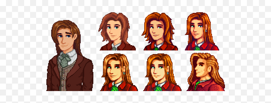 Stardew Valley Bachelor U0026 Bachelorettes Guide - Gameranx Elliot From Stardew Valley Emoji,Stardew Valley Animals Emotions