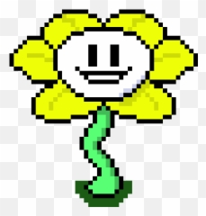 Scratch - Undertale Flowey Pixel Art Emoji,Frisk Emoji