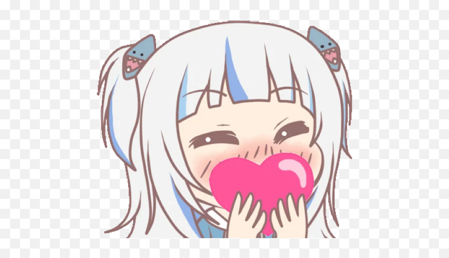 Sticker Maker - Hololive En 1 Gura Stickers Emoji,Kanna Emoticon