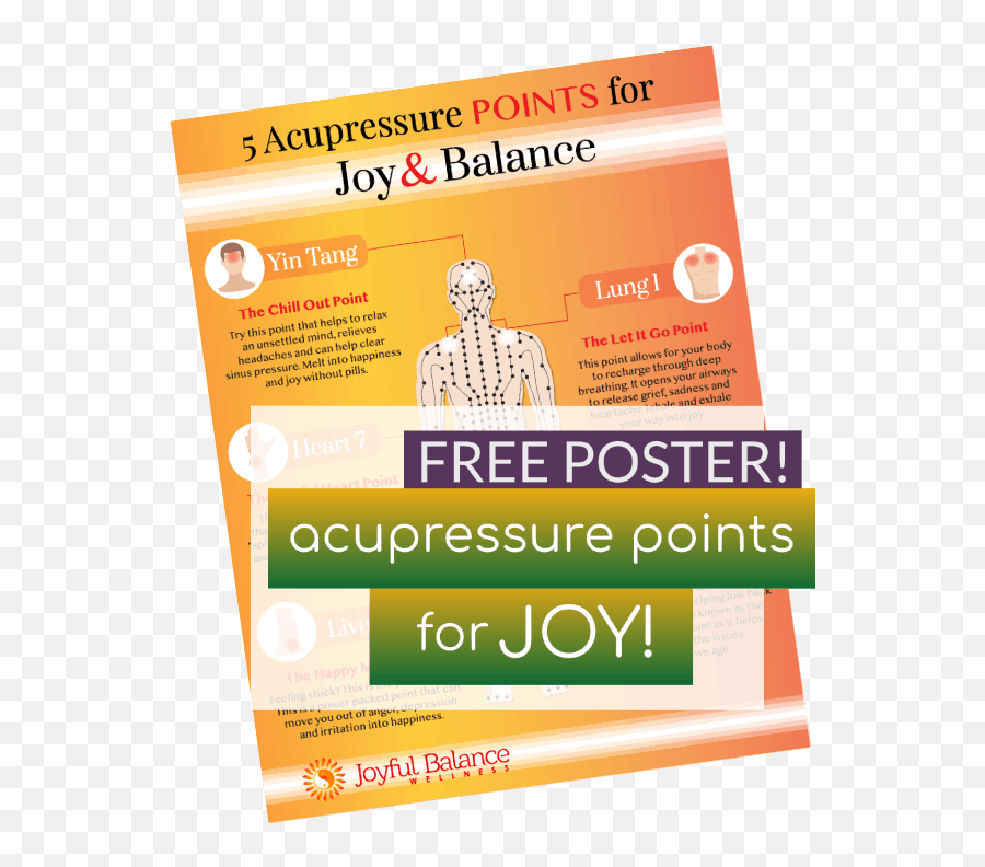 Joyful Balance Wellness Emoji,Balance Emotions + Acupunture Points