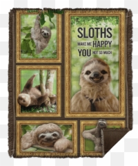 Blankets U0026 Throws Details About Cute Sloth Faces With Funny Emoji,Emotions Chewbacca
