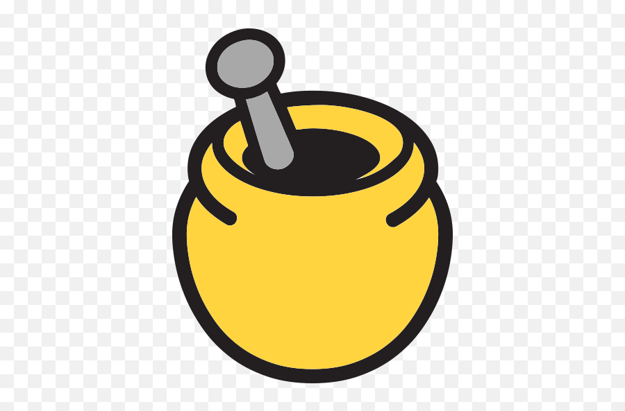 Honey Pot - Honey Pot Icon Tranparent Background Emoji,Pot Leaf Emoji