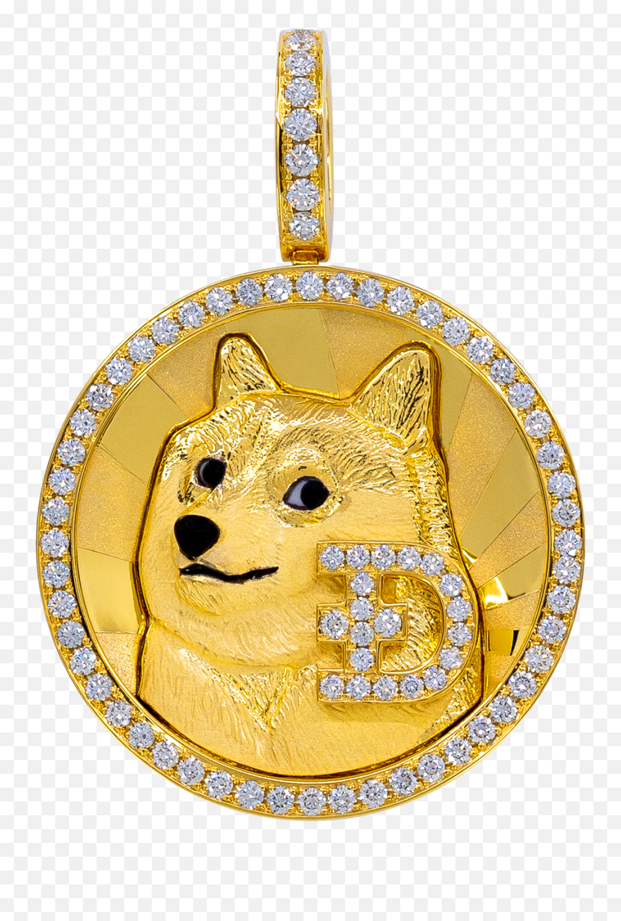 Limited Edition Dogecoin Piece Diamond Version 13 Emoji,Hodl Emoticon