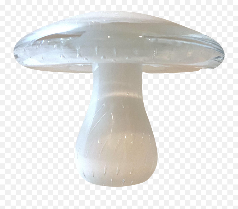 Vintage Murano Mushroom White And Gold Art Glass Emoji,Emoji Mushroom Chair