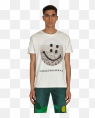 Rain Fes Smile T - Shirt White Emoji,Rain Emoticon