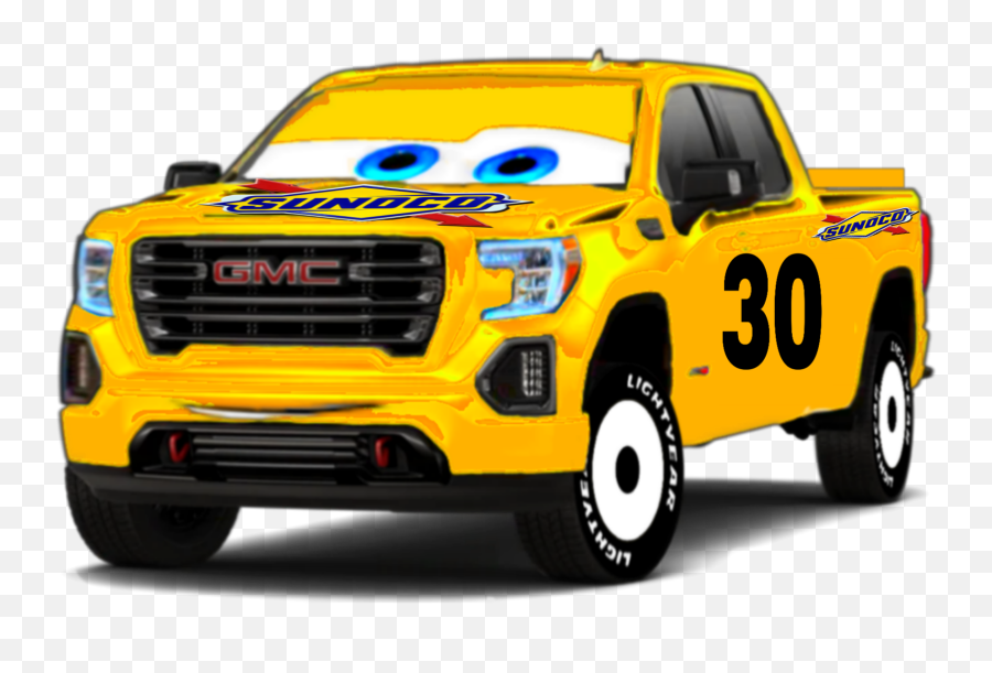 Cars Sticker By Cars Trucks Suvs Pixar Cars And More - 2021 Gmc Sierra 1500 At4 Emoji,Emoji Gas Station