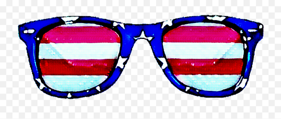 Sunglasses Clipart American Flag Sunglasses American Flag - Full Rim Emoji,Flag Mountain Ski Emoji