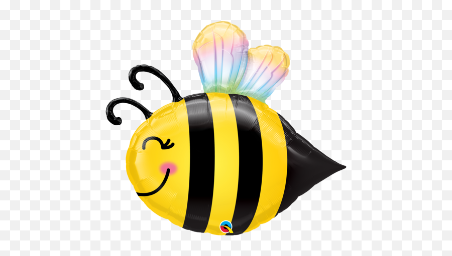 Smiley Faces - Balao Metalizado Abelha Emoji,Honey Pig Tiger Emoji