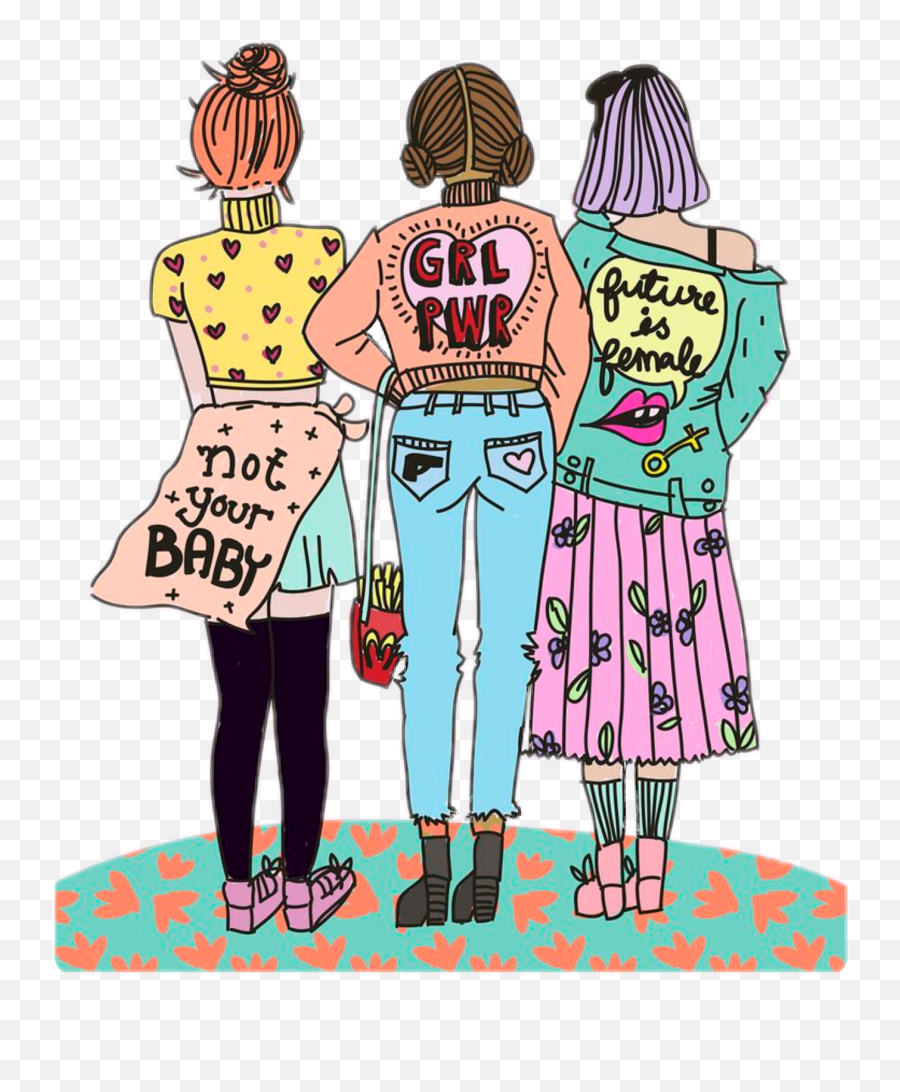 Scwomenpower Womenpower Sticker - Intersectional Feminism Emoji,Emoji Ovie