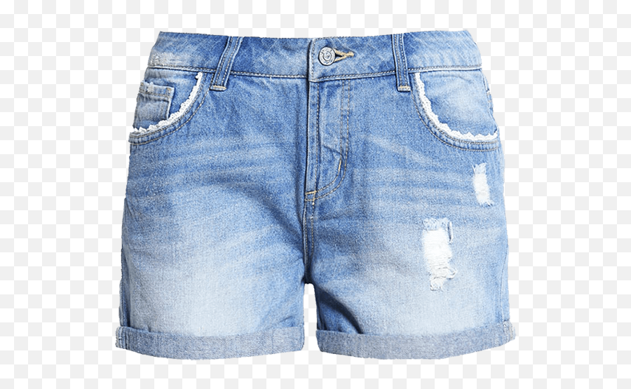 Vicki Straight Jeans Shorts - Denim Shorts Transparent Background Emoji,Kids Emoji Joggers