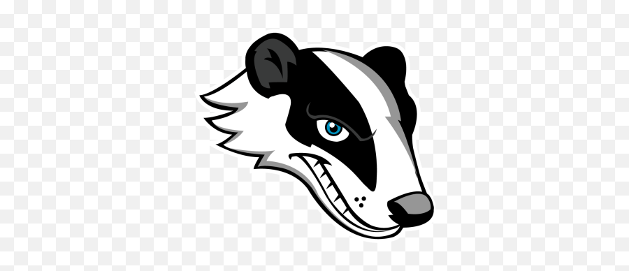 Badger Clipart Badger Face Badger - Badger Cartoon Png Emoji,Bucky Badger Emoji
