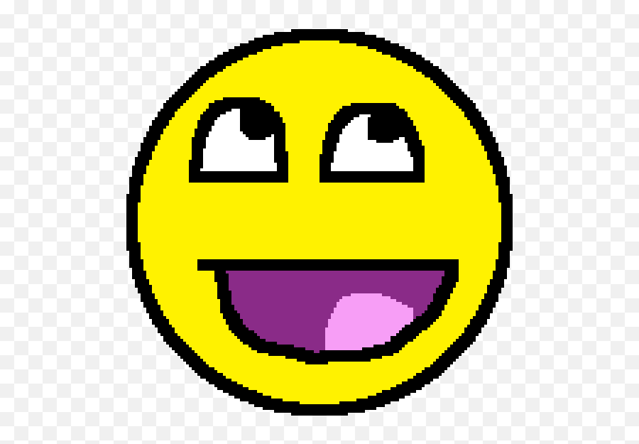 Pixilart - Troll Face Looking Up Emoji,Troll Face Emoticons