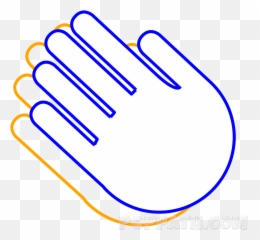 Clapping Emoji Pop Path - Draw A Clapping Hand,Clapping Hands Emoji