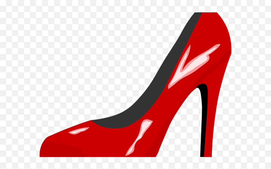 Style Clipart Stiletto Heel - Whatsapp Emoji De Zapatos Red High Heels Transparent Background,Emoji De Whatsapp