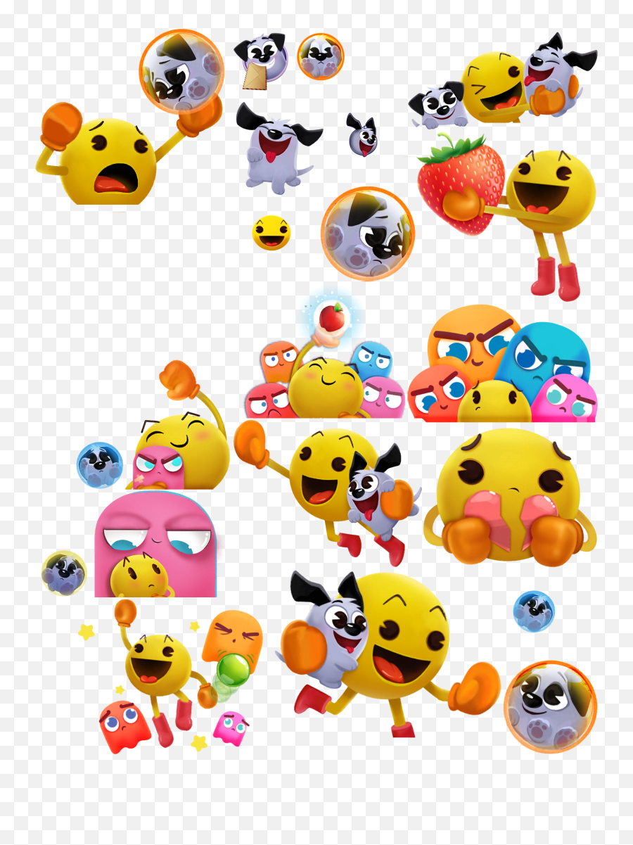 Pac - Cara Pacman Enojado Emoji,Facebook Pacman Emoji