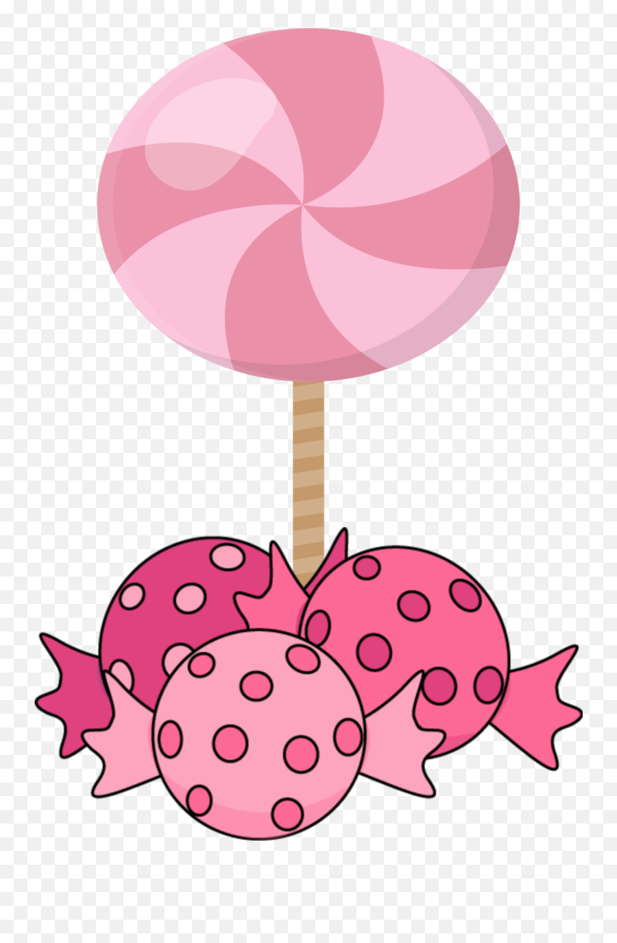 Mq Pink Lollipop Lollipops Candy Sticker By Marras - Girly Emoji,Lollipop Emoji Png