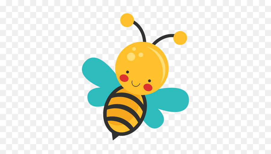 Cute Bee Svg - Cute Bee Clipart Png Emoji,Busy Bee Emoticon