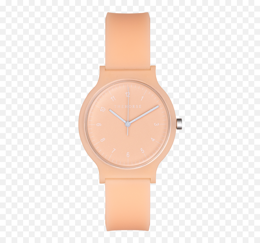 The Blockout Watch In Peach - Watch Strap Emoji,Peach Emoji Iphone 6 Case