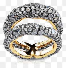 Minuit Gold Diamond Ring - Solid Emoji,Faberge Emotion Rings Price