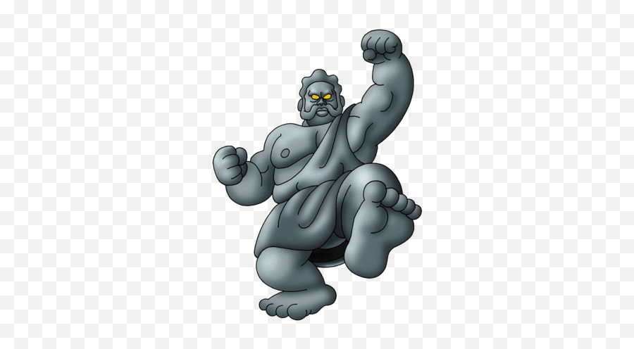 Recruitable Monsters In Dragon Quest Viii Dragon Quest - Stone Guardian Dragon Quest Emoji,Emoji Archedemon
