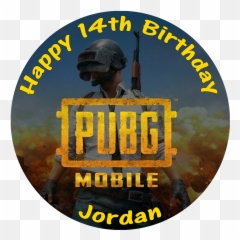 Pubg Mobile Cake - Game And Movie Topper Happy Birthday Pubg Emoji,Goto Birthday Emojis