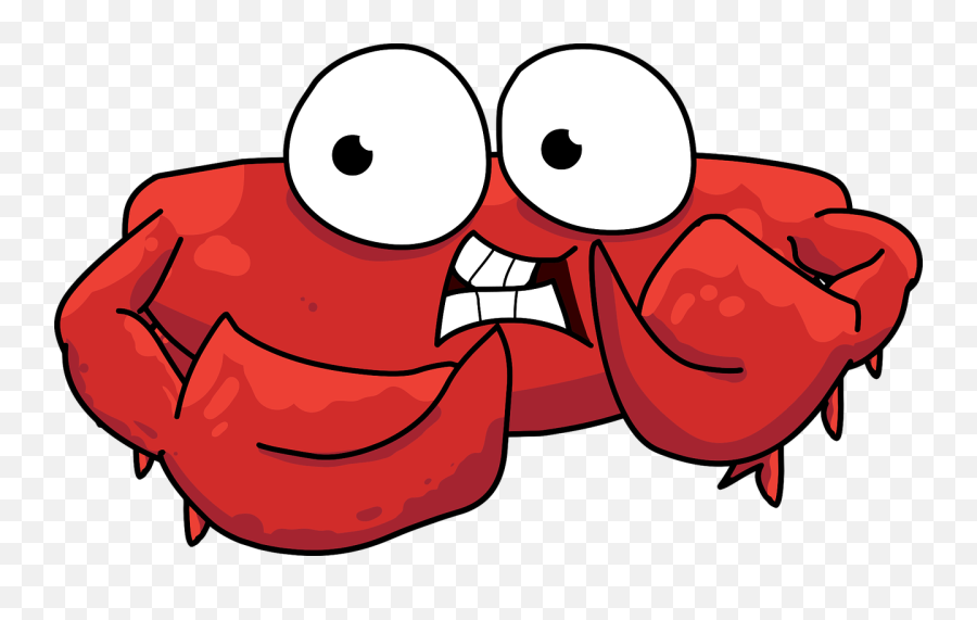 Crab Clipart Free Svg File - Cartoon Crab Png Emoji,Red Feets Emoji