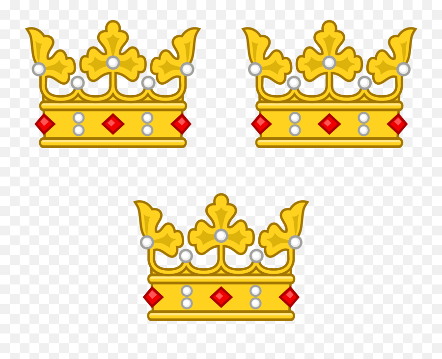 Three Crowns - Wikipedia Three Crowns Png Emoji,Emojis Gota.io