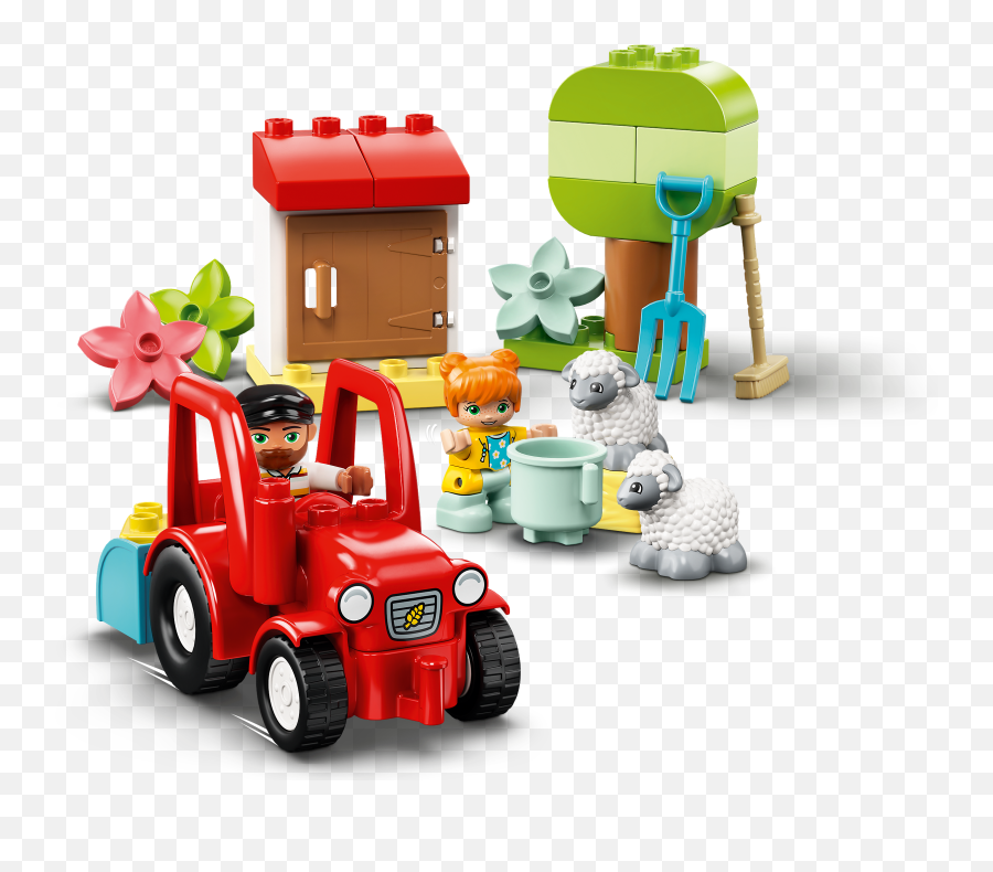 Farm Tractor U0026 Animal Care 10950 Duplo Buy Online At The Official Lego Shop De - Lego Duplo Farm Tractor Animal Care Emoji,Winnie The Pooh And Emotions