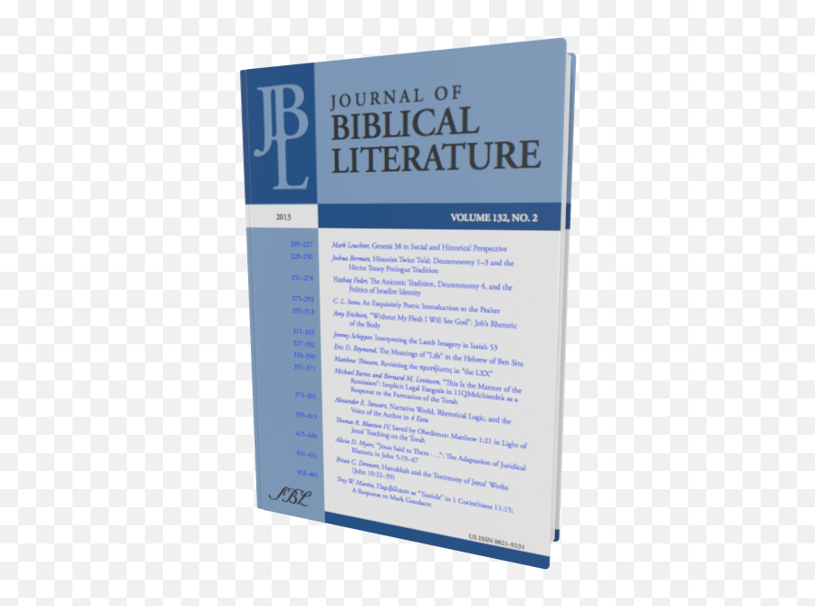 Journal Of Biblical Literature Emoji,Sbl 