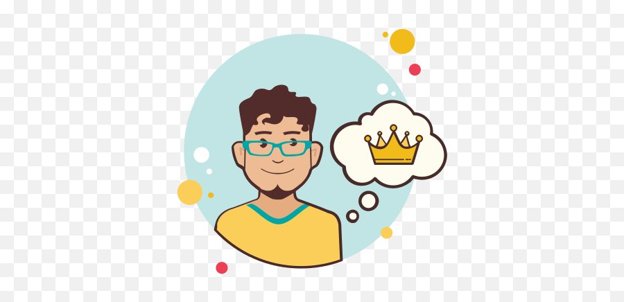 Man With Crown Icon U2013 Free Download Png And Vector - Like Man Icon Emoji,Thinking Emoji With A Crown