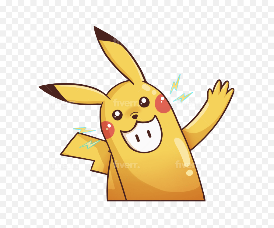 Draw Cute Chibi Pokemon Or Fakemon - Happy Emoji,Pokemon Made Out Of Emojis