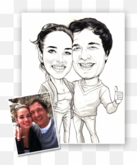 Caricature From Photo - Happy Emoji,20 Characture Emotions