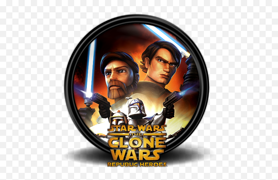Star Wars The Clone Wars Rh 1 Icon - Star Wars The Clone Wars Republic Heroes Ps3 Emoji,Star War Emoji