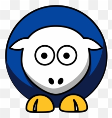 Sheep St Louis Blues Team Colors Svg Vector Sheep St Louis - North Dakota State Colors Emoji,Blues Music Emoticon