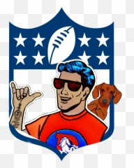Shaka Broncos Dauchsaund Denver Nfl - 2018 Nfl Logo Transparent Emoji,Denver Broncos Emoji